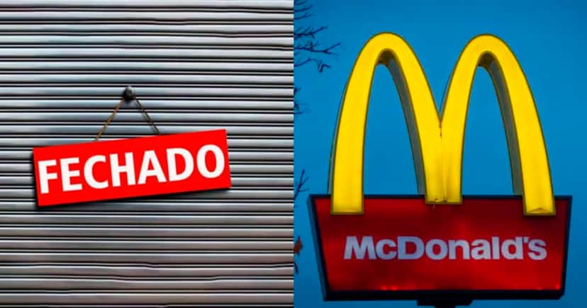 Lojas fechadas - McDonald’s (Foto: Reprodução) Lojas fechadas - McDonald’s (Foto: Reprodução)