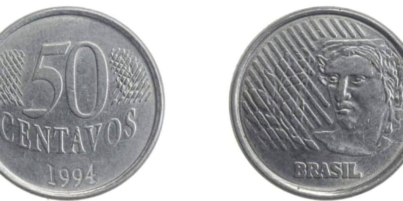 Moeda de 50 centavos (Foto: depositphotos.com / krzysztof12)