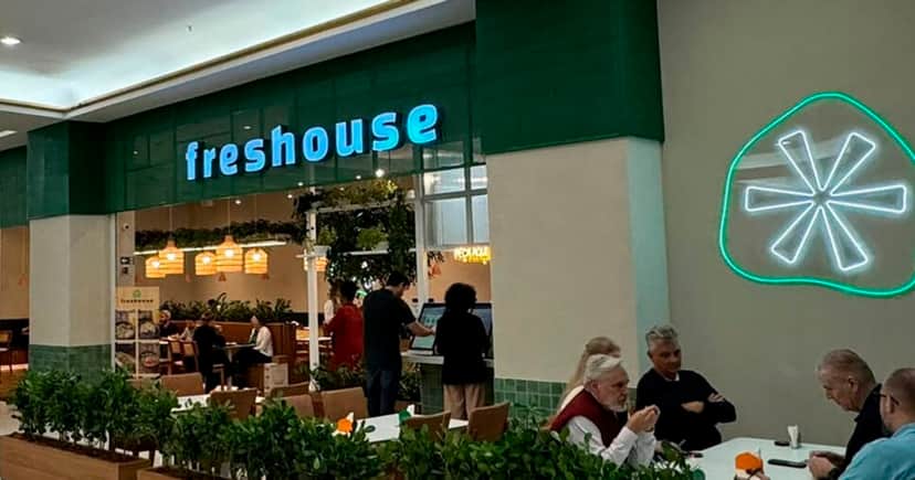 Restaurante Freshouse (Foto: Reproudção - Instagram) Restaurante Freshouse (Foto: Reproudção - Instagram)