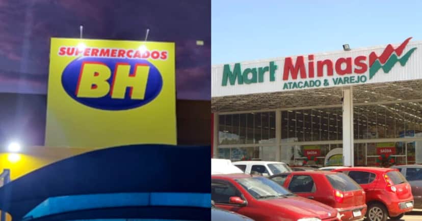 Supermercados BH e Mart Minas (Foto: Divulgação)
