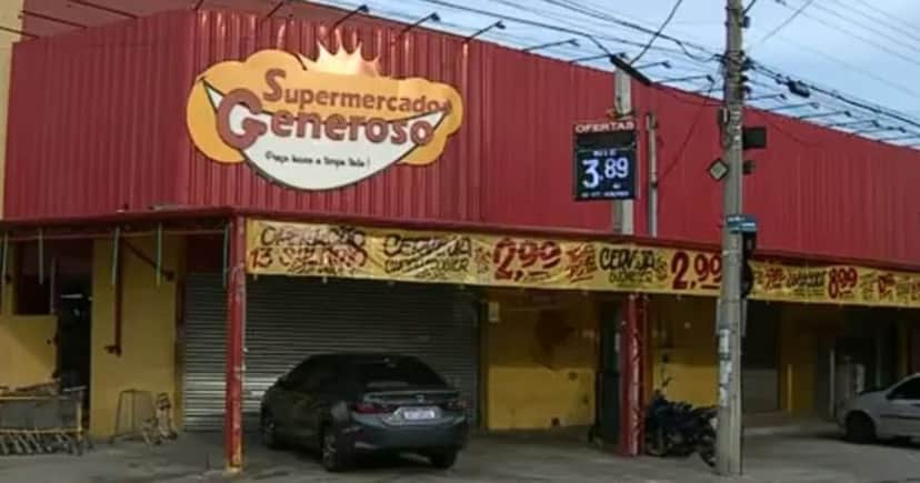 Supermercado que passou por fiscalização Supermercado que passou por fiscalização
