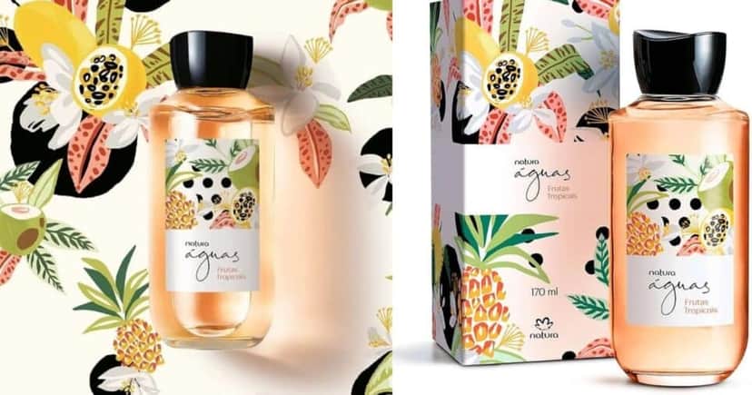 Águas frutas tropicais (Reprodução Natura) Águas frutas tropicais (Reprodução Natura)