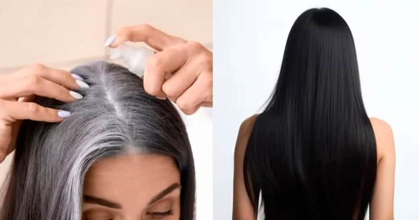 Tinta natural para cabelo branco (Foto: Reprodução)