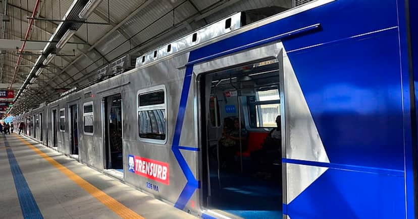 Trem da Trensurb (Foto: Reprodução) Trem da Trensurb (Foto: Reprodução)