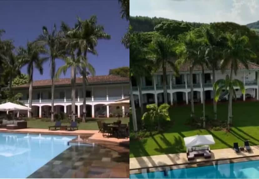 Casa de Ana Maria Braga, do Mais Você (Foto: Reprodução Globo/Montagem TV Foco) Casa de Ana Maria Braga, do Mais Você (Foto: Reprodução Globo/Montagem TV Foco)