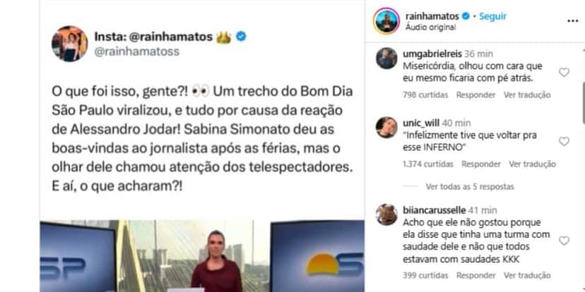 Alessandro Jodar, Globo Alessandro Jodar, Globo