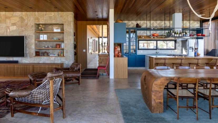 Interior do rancho da família do ator e de Giovanna Ewbank (Foto: Reprodução/ Internet) Interior do rancho da família do ator e de Giovanna Ewbank (Foto: Reprodução/ Internet)