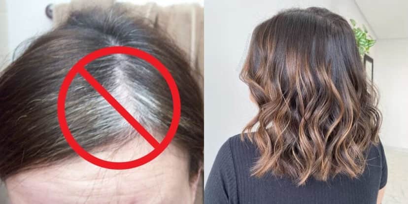 Fim do cabelo grisalho com 2 ingredientes (Reprodução: Montagem TV Foco) Fim do cabelo grisalho com 2 ingredientes (Reprodução: Montagem TV Foco)