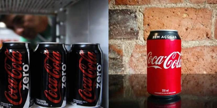 A Coca Zero trocou de nome e agora é Sem Açúcar (Reprodução: Montagem TV Foco) A Coca Zero trocou de nome e agora é Sem Açúcar (Reprodução: Montagem TV Foco)