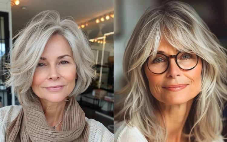 Desfiado com Franja Lateral é um dos cortes de cabelo que põe fim na papada (Foto: Reprodução / Canva) Desfiado com Franja Lateral é um dos cortes de cabelo que põe fim na papada (Foto: Reprodução / Canva)