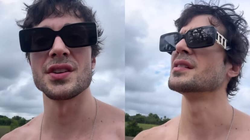 Cantor de dificuldade de ser filho de famoso e invalidação do pai e da mídia (Fotos: Reprodução/ Instagram/ Montagem)