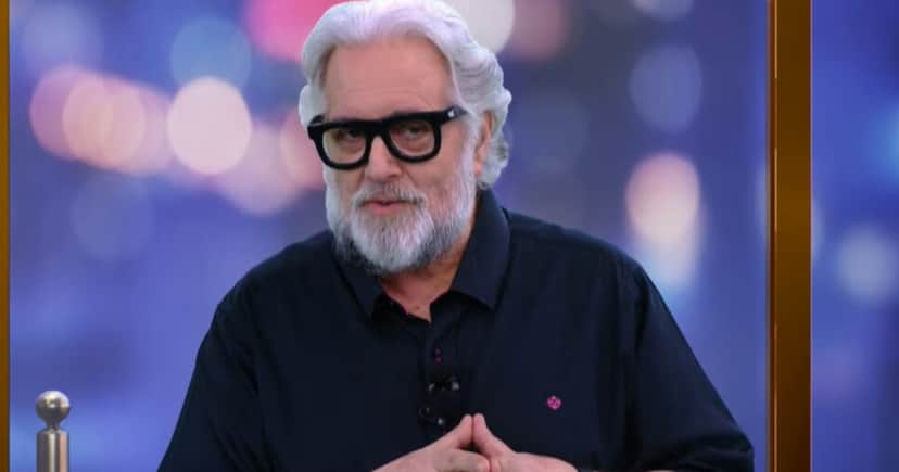 Leão Lobo no TV Fama, da RedeTV! (Foto: Reprodução) Leão Lobo no TV Fama, da RedeTV! (Foto: Reprodução)