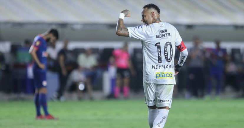 Neymar, camisa 10 do Santos (Foto: Reinaldo Campos/AGIF) Neymar, camisa 10 do Santos (Foto: Reinaldo Campos/AGIF)