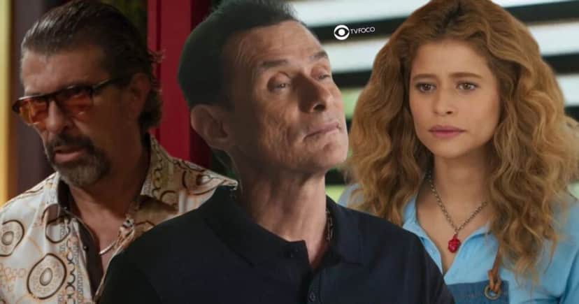 Osmar, Gerson e Roxelle em Volta por Cima (Foto: Reprodução / Globo / Montagem TV Foco) Osmar, Gerson e Roxelle em Volta por Cima (Foto: Reprodução / Globo / Montagem TV Foco)