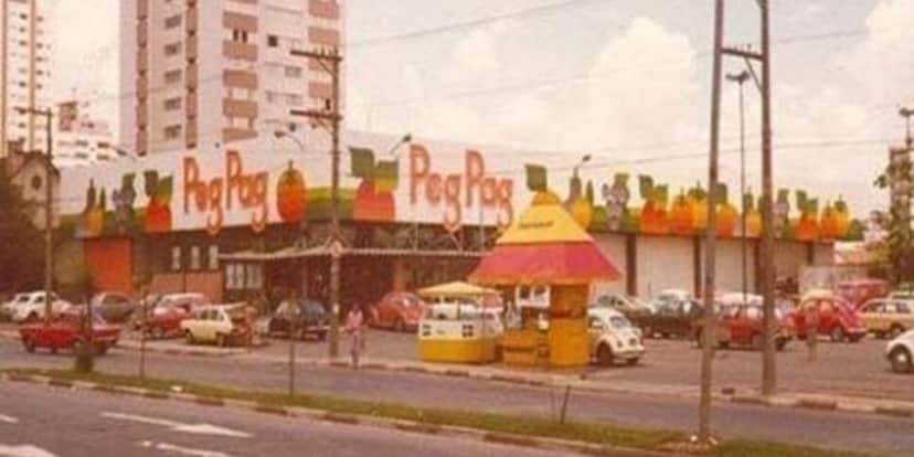 A rede de supermercados Peg-Pag fez um grande sucesso em São Paulo e Rio de Janeiro (Reprodução: Internet)