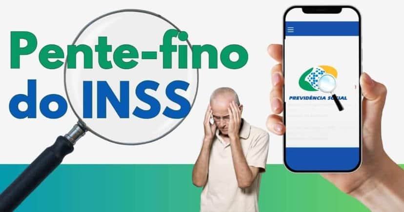 Pente-fino INSS (Foto: Reprodução / Canva / Montagem TV Foco) Pente-fino INSS (Foto: Reprodução / Canva / Montagem TV Foco)
