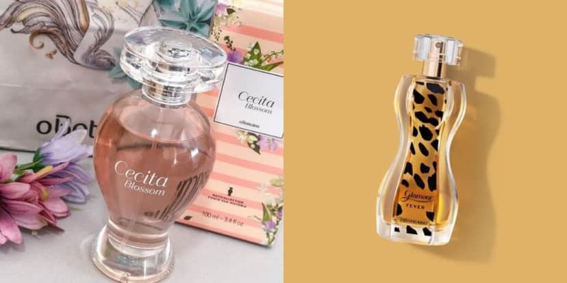 Cecita Blossom e Glamour Fever (Reprodução: Boticário)
