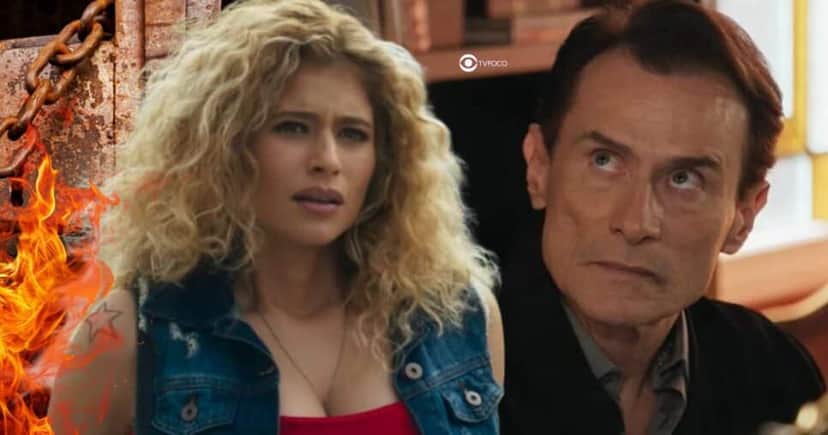 Roxelle e Gerson em Volta por Cima (Foto: Reprodução / Globo / Montagem TV Foco)