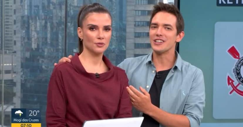 Sabina Simonato e Jodar no Bom Dia São Paulo (Foto: reprodução/Globoplay) Sabina Simonato e Jodar no Bom Dia São Paulo (Foto: reprodução/Globoplay)