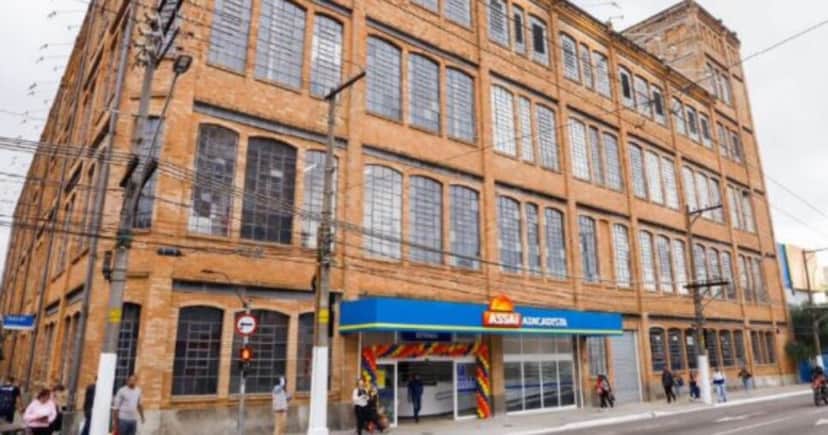 Atualmente uma unidade do Assaí ocupa a antiga fábrica (Foto Reprodução/Instagram) Atualmente uma unidade do Assaí ocupa a antiga fábrica (Foto Reprodução/Instagram)