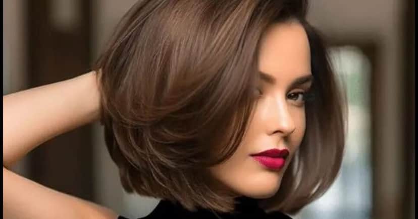 Corte de cabelo Bubble Bob (Foto Reprodução/Pinterest) Corte de cabelo Bubble Bob (Foto Reprodução/Pinterest)