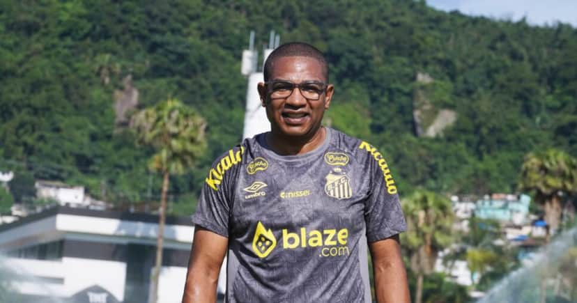 César Sampaio é treinador interino do Santos - Foto: Montagem César Sampaio é treinador interino do Santos - Foto: Montagem