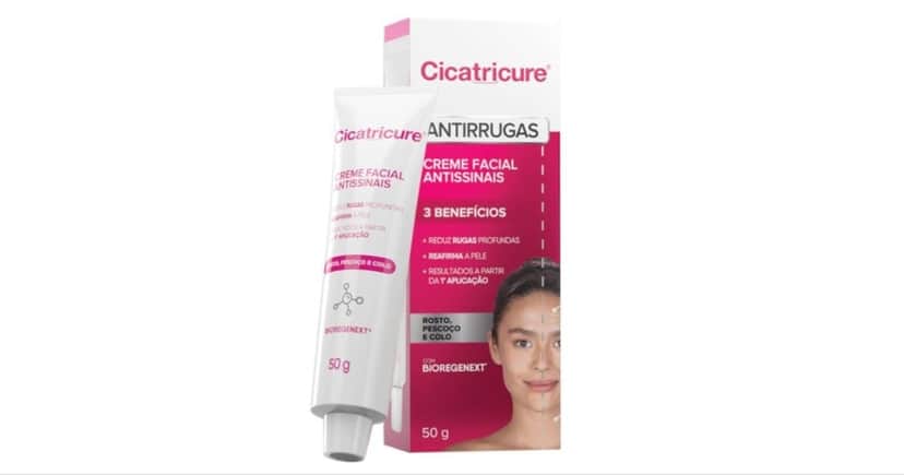 Cicatricure Creme Antissinais - Foto: Internet Cicatricure Creme Antissinais - Foto: Internet