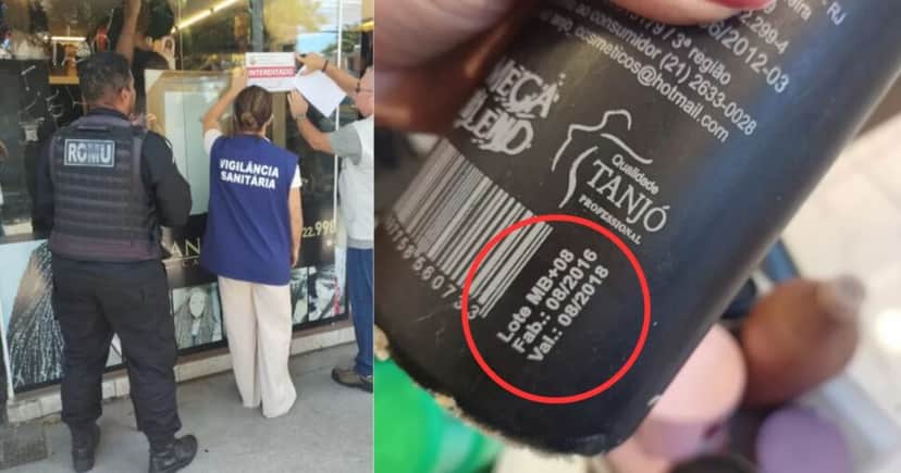 Vigilância Sanitária interditou estabelecimento após a detecção de produtos vencidos (Foto Reprodução/O DIA) Vigilância Sanitária interditou estabelecimento após a detecção de produtos vencidos (Foto Reprodução/O DIA)