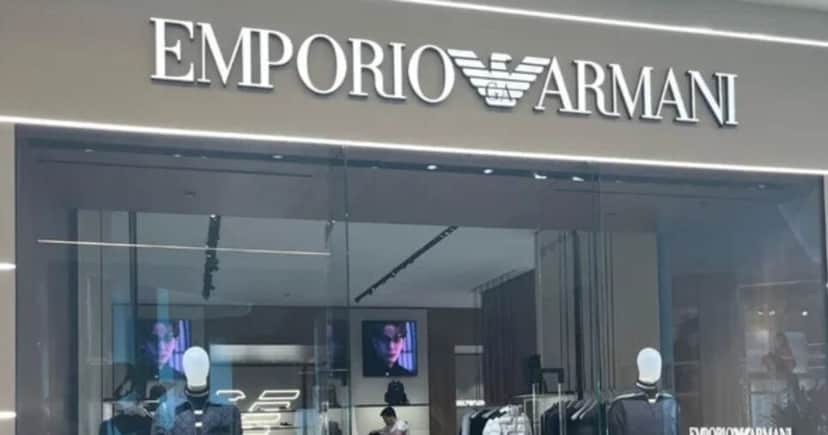 Empório Armani no Diamond Mall (Foto Reprodução/site oficial) Empório Armani no Diamond Mall (Foto Reprodução/site oficial)