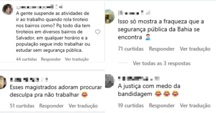 Opinião pública sobre o caso (Foto Reprodução/Montagem/Instagram/DP) Opinião pública sobre o caso (Foto Reprodução/Montagem/Instagram/DP)