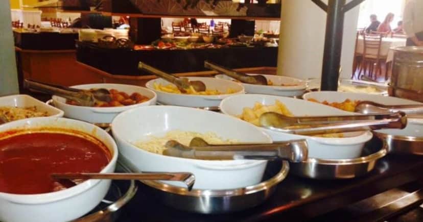 Interior da churrascaria