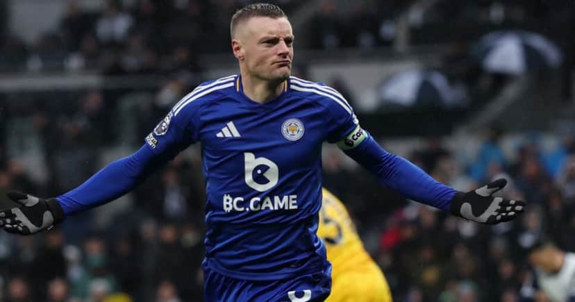 Jamie Vardy do Leicester City (Foto: Reprodução/ Internet) Jamie Vardy do Leicester City (Foto: Reprodução/ Internet)