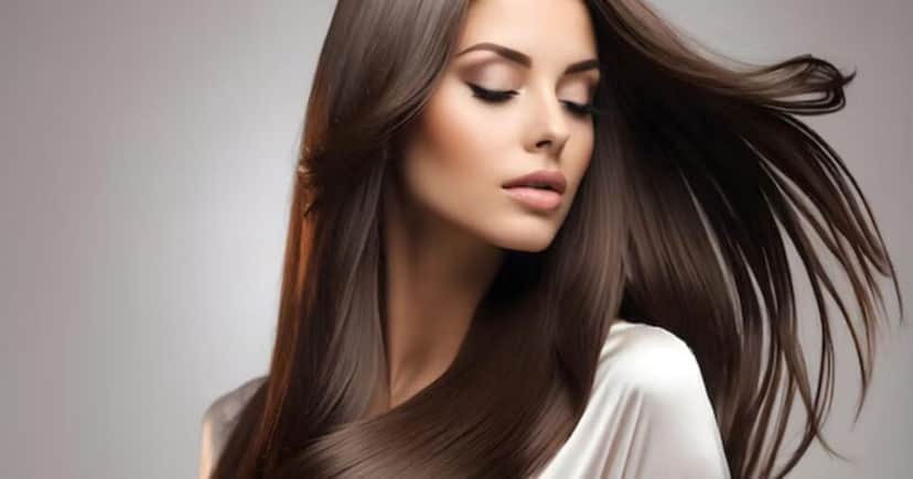 Mulher com o cabelo liso (Foto: Freepik)