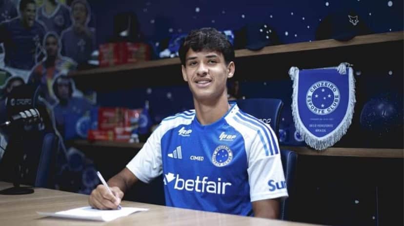 Murilo Rhikman é uma das promessas do Cruzeiro (Foto: Reprodução/ Internet) Murilo Rhikman é uma das promessas do Cruzeiro (Foto: Reprodução/ Internet)