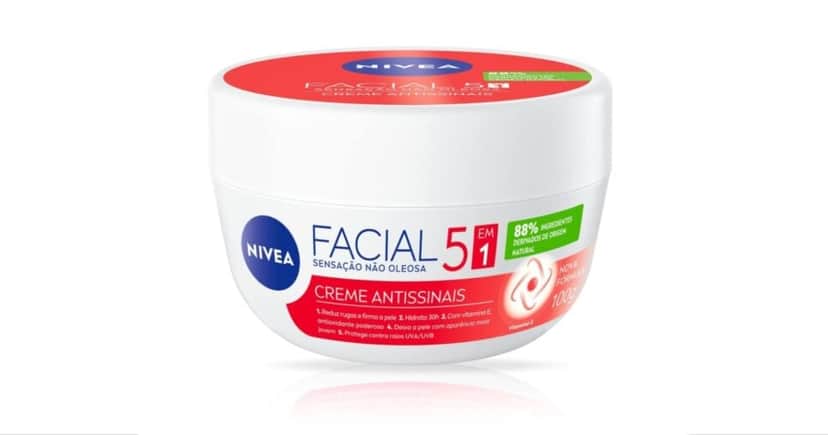 Nivea Antissinais - (Foot: Internet) Nivea Antissinais - (Foot: Internet)