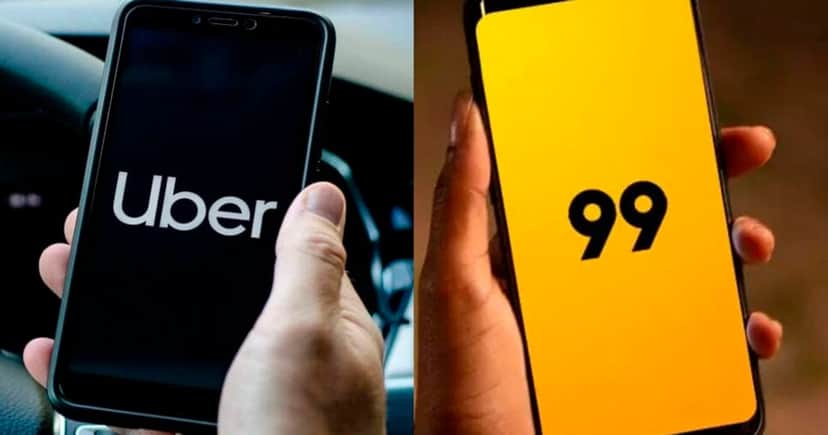 Passagem na Uber e 99 (Foto: Reprodução) Passagem na Uber e 99 (Foto: Reprodução)