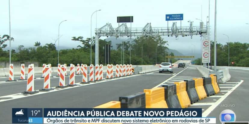 Pedágio (Foto: Reprodução / Globo) Pedágio (Foto: Reprodução / Globo)