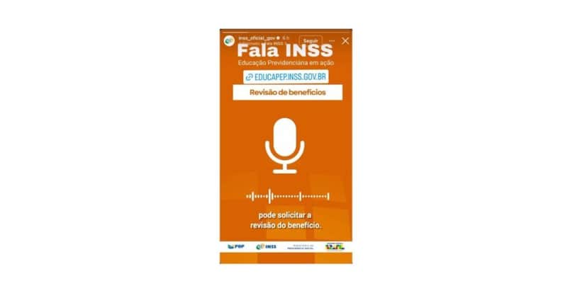 Programa de Educação Previdenciária (Foto: Reprodução / Instagram) Programa de Educação Previdenciária (Foto: Reprodução / Instagram)