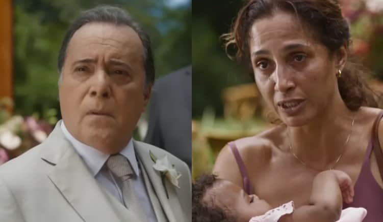 Abel e Ellen em Dona de Mim (Foto: Reprodução / Globo) Abel e Ellen em Dona de Mim (Foto: Reprodução / Globo)