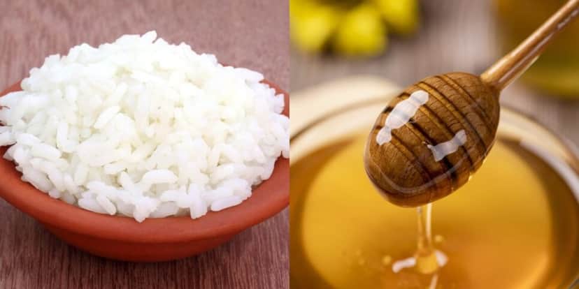 Arroz e mel ajudam a rejuvenescer a pele (Reprodução: Montagem TV Foco) Arroz e mel ajudam a rejuvenescer a pele (Reprodução: Montagem TV Foco)
