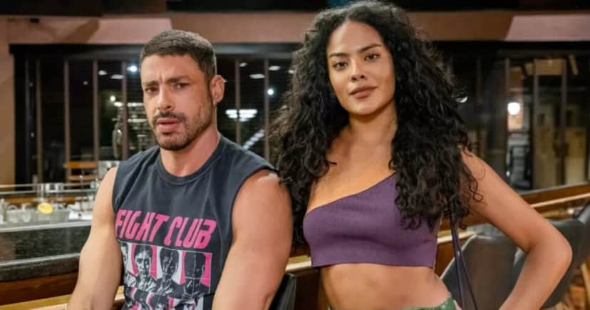 Bella Campos e Cauã Reymond em Vale Tudo, na TV Globo (Foto: Fábio Rocha/Globo)