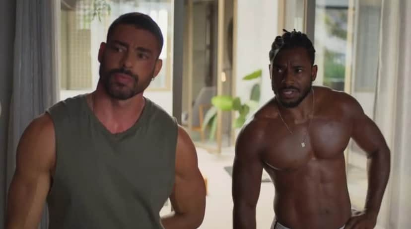 César (Cauã Reymond) e Franklin (Samuel Melo) em Vale Tudo (Foto: Reprodução / Globo) César (Cauã Reymond) e Franklin (Samuel Melo) em Vale Tudo (Foto: Reprodução / Globo)