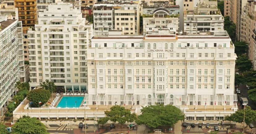 Copacabana Palace - Foto: Internet Copacabana Palace - Foto: Internet