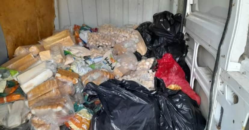 Produtos encontrados e descartados após insalubridade em Padaria (Foto Reprodução/MP-RS) Produtos encontrados e descartados após insalubridade em Padaria (Foto Reprodução/MP-RS)