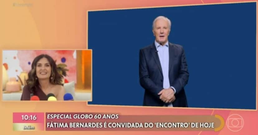 Jornalista relembra passado com veterana da Globo (Foto: Reprodução/Globo) Fátima Bernardes