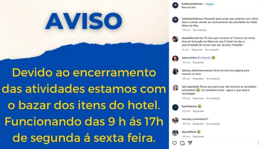 Comunicado publicado nas redes sociais (Foto: Reprodução / Instagram) Comunicado publicado nas redes sociais (Foto: Reprodução / Instagram)
