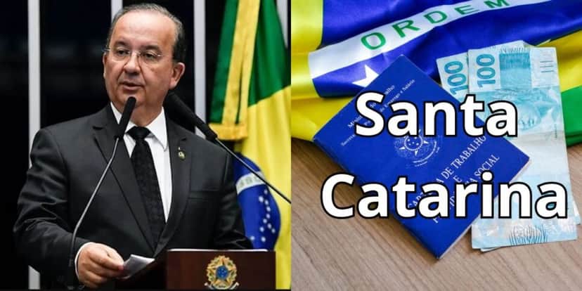 Jorginho Mello confirmou aumento do salário mínimo em Santa Catarina (Reprodução: Montagem TV Foco) Jorginho Mello confirmou aumento do salário mínimo em Santa Catarina (Reprodução: Montagem TV Foco)