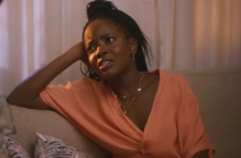 Leona (Clara Moneke) em cena de Dona de Mim (Foto: Reprodução / Globo) Leona (Clara Moneke) em cena de Dona de Mim (Foto: Reprodução / Globo)