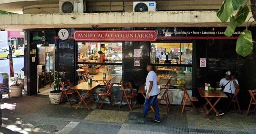 Padaria Voluntários da Pátria era uma das mais queridas e tradicionais do bairro do Botafogo (Foto Reprodução/Internet) Padaria Voluntários da Pátria era uma das mais queridas e tradicionais do bairro do Botafogo (Foto Reprodução/Internet)