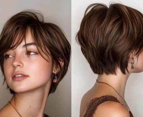 Corte de cabelo Pixie desestruturado (Foto: Reprodução / Pinterest) Corte de cabelo Pixie desestruturado (Foto: Reprodução / Pinterest)